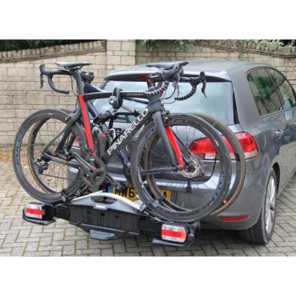 2 dviračių laikiklis ant kablio Thule VeloCompact