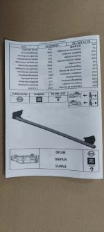 Stogo Skersiniai Opel Vivaro B/Renault Trafic III/Primastar/NV300/Fiat Talento - Image 7