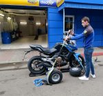 Motociklu priekabos nuoma