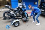 Motociklu priekabos nuoma