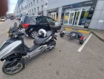 Motociklu priekabos nuoma
