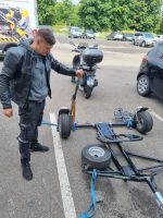 Motociklu priekabos nuoma