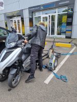 Motociklu priekabos nuoma