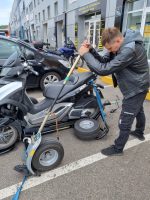 Motociklu priekabos nuoma