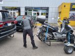 Motociklu priekabos nuoma