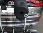 Originalus dvieju dviračiu laikyklis ant kablio Audi