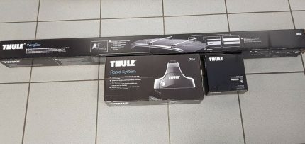 Stogo skersiniai THULE SEAT IBIZA