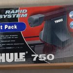 Stogo bagažinės kojelės Thule Rapid System 750