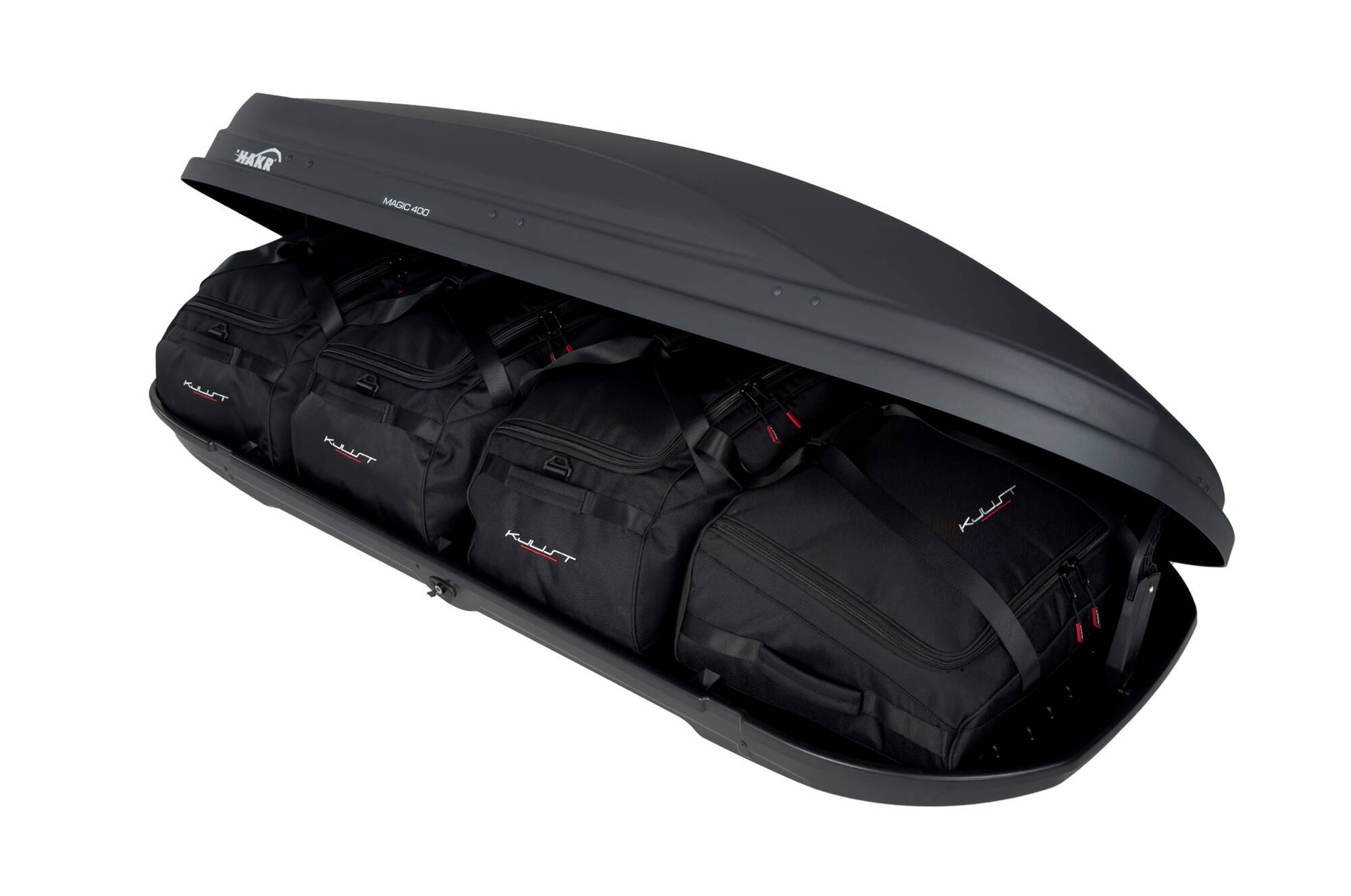 KJUST BAGS SET 4 PCS FOR ROOF BOX HAKR MAGIC 400 KJUST BAGS SET 4 PCS FOR ROOF BOX HAKR MAGIC 400