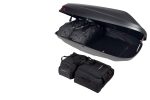 KJUST BAGS SET 4 PCS FOR ROOF BOX G3 BICUBE 520+