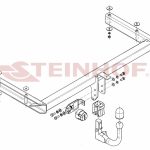 Audi A6 kablys 2004-2011m. (4 durų modeliui)