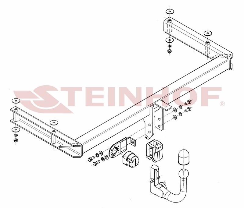 1425-1.jpg Audi A6 kablys 2004-2011m. (4 durų modeliui) - Image 1