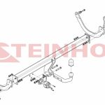Kablys Citroen C5 universalui (nuo 2008m.)