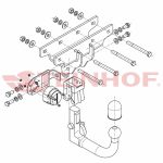 Kablys Jeep Wrangler (nuo 2007m.)