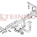 Kablys Opel Astra J universalui