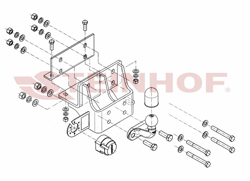 3607.jpg Kablys Toyota Hilux (2005-2010m.) - Image 1