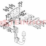 Kablys Toyota Land Cruiser (nuo 2008m.)