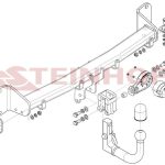 Kablys  B-083 BMW 5/6-serija G30/G31/G32 2017- nuimamas
