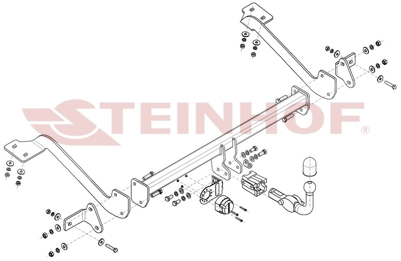 5414.jpg Kablys C-060 Citroen Berlingo III (XL) 4753mm/Combo E 2018- nuimamas - Image 1