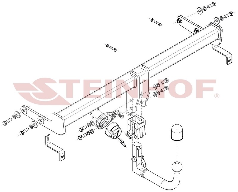 5504.jpg Kablys K-084 Hyundai Tucson 2WD/4WD 2018-2020 nuimamas - Image 1
