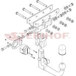 Kablys j-080 Jeep Gladiator 2020- nuimamas