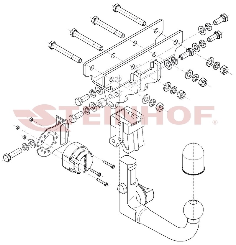 5510.jpg Kablys j-080 Jeep Gladiator 2020- nuimamas - Image 1