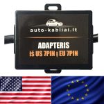 Adapteris  USA-UE  4-7PIN