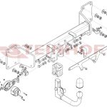 Kablys B-103 BMW IX (i20/M60)(4WD) 2021- nuimamas